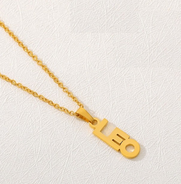 Vrouwen sterrenbeeld ketting goud 6