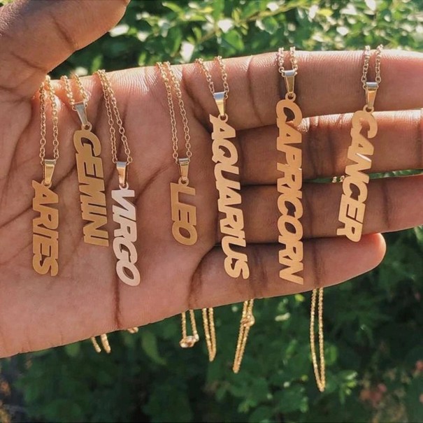 Vrouwen sterrenbeeld ketting