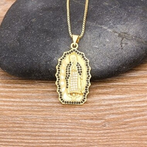 Vrouwenketting met de Maagd Maria 8