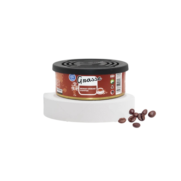 Vůně do auta tuhý parfém dřevitý aromatický odstraňovač zápachu 7 × 3,8 cm plechová dóza do interiéru vozu 8