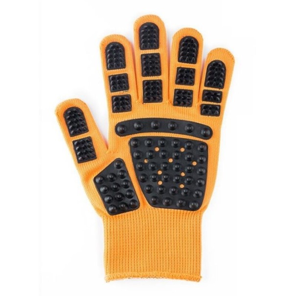 Vyčesávací rukavice C721 žlutá 2