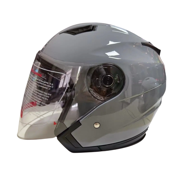 Výklopná helma na motorku s dvojitým hľadím Integrované slnečné okuliare ABS materiál Vetranie Bezpečnostná pracka Cestovné moto prilba sivá M (57-58 cm)