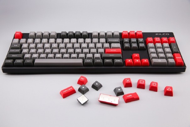 Vyměnitelné klávesy A3168 červená