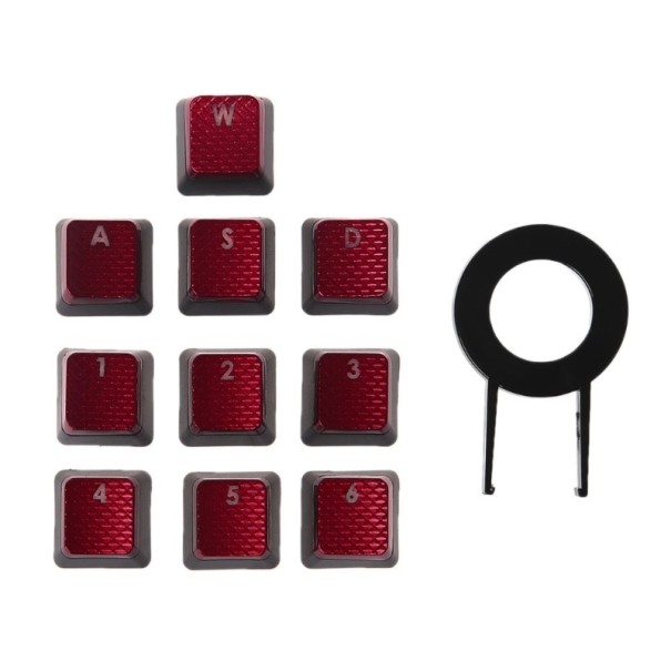 Vymeniteľné klávesy do klávesnice K391 červená