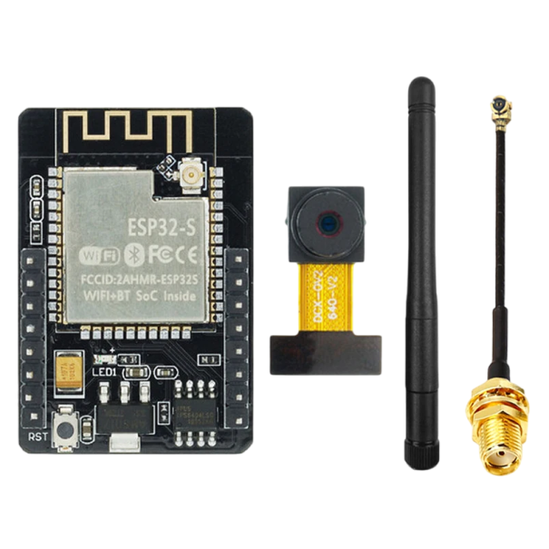 Vývojová deska ESP32-CAM s WiFi 2,4 GHz anténou a kamerou OV2640 Inteligentní IoT modul pro Arduino projekty a dálkové monitorování 1