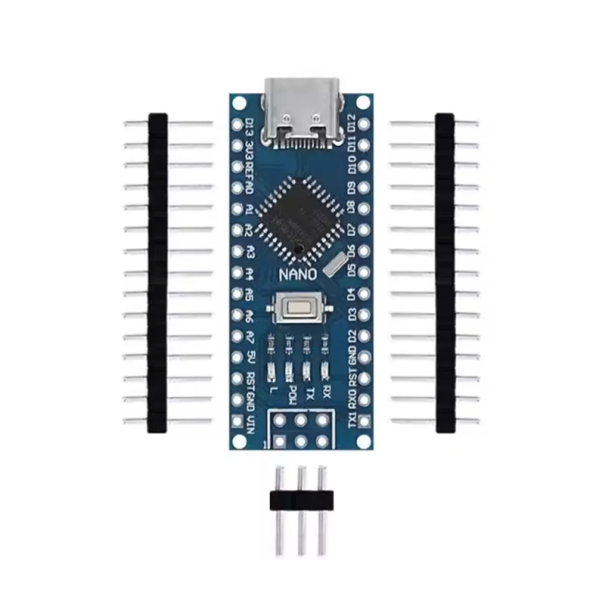 Vývojová doska Arduino Nano 3.0 ATmega328 kompatibilný mikrokontrolér s rozhraním USB-C Mini počítač pre bastlenie a prototypovanie 1
