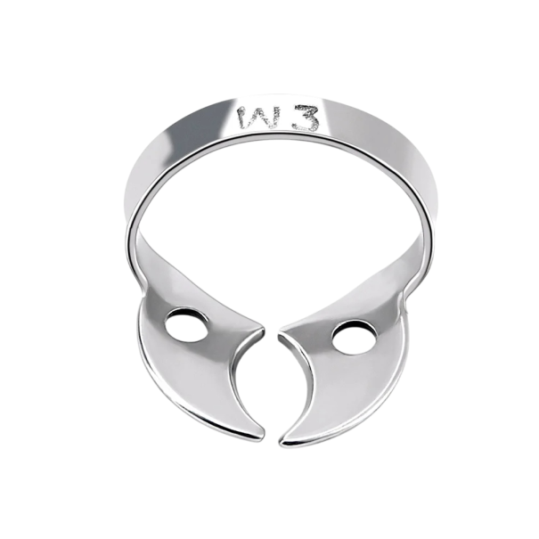 W3 Azdent Dental Clamp for Rubber Dam Made of Stainless Steel Endodontic Restorative Barrier Clamp for Dental and Laboratory Use 1