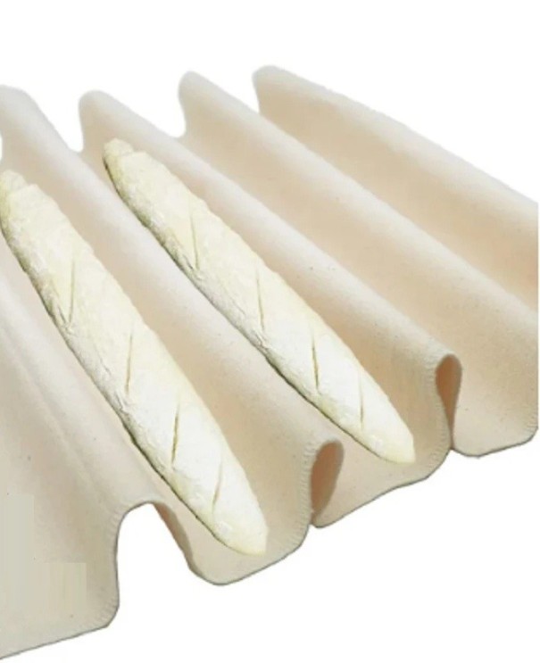 WALFOS Degjäsningsduk Bakmatta Brödjäsning Linnetyg Bakhjälpmedel Enkel förvaring 45x75 cm 1