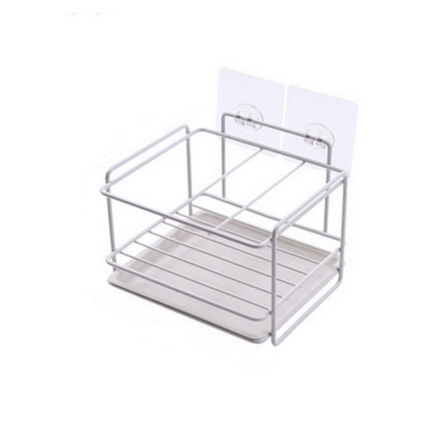 Wall Mount Sponge Holder white