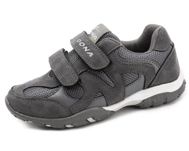 Wandelschoenen voor jongens donkergrijs 32