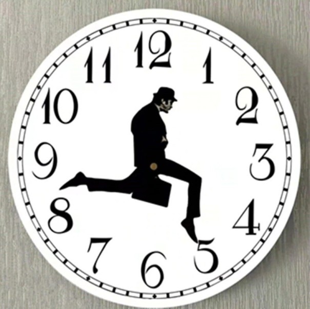 Wandklok G2148 wit