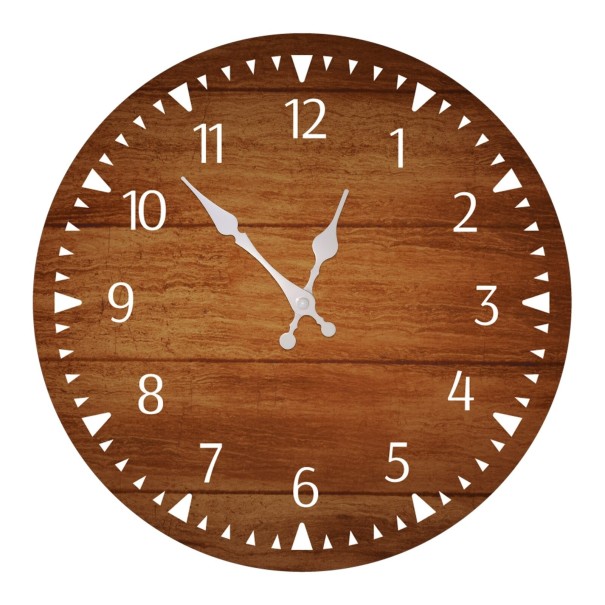 Wanduhr G2140 braun