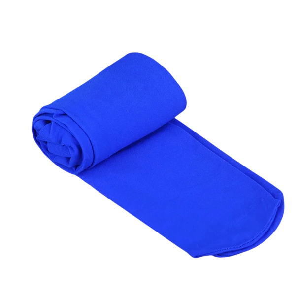 Warme elastische panty's voor dames, 120D, hoge taille, thermische panty's, winterse ondoorzichtige kousen, comfortabele, elastische kleding blauw