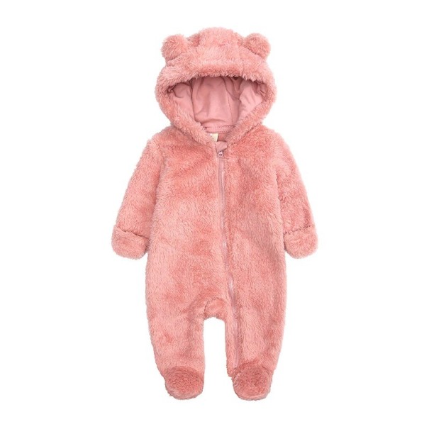 Warmer Overall für Kleinkinder T2566 rosa 6-9 Monate