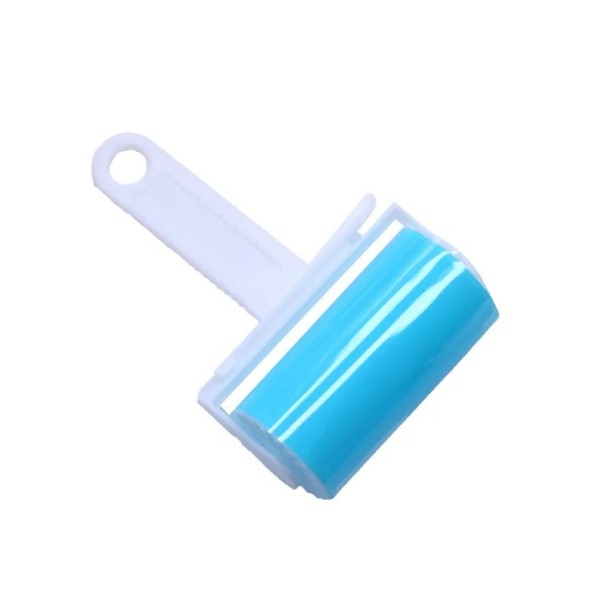 Waschbarer Lockenwickler, Haarentferner, Haarreinigungsbürste, 17 x 10 x 5,7 cm, wiederverwendbar blau