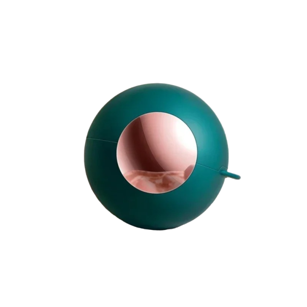 Washable Lint Roller Hair Remover Reusable Hair Remover 6.8 x 6.8 cm dark green