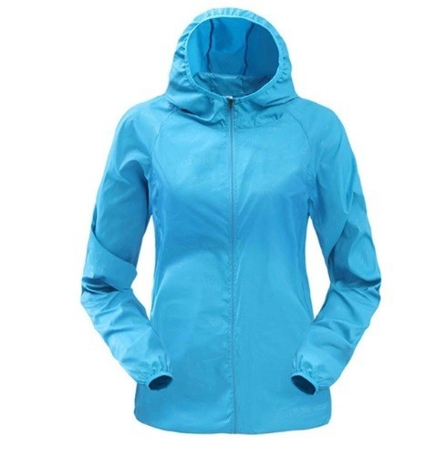 Wasserdichte Damenjacke J2998 blau XS