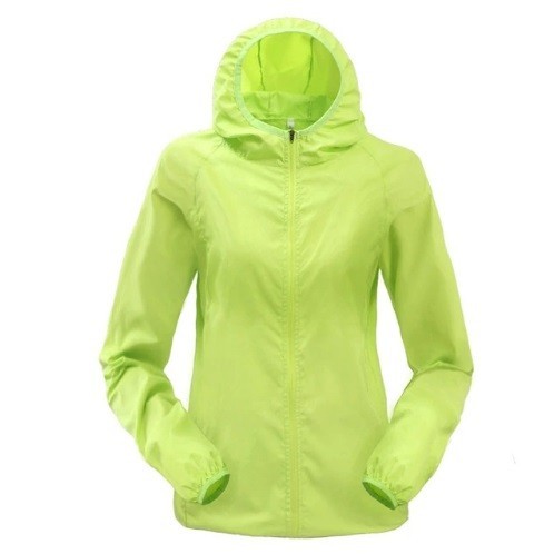 Wasserdichte Damenjacke J2998 grün L