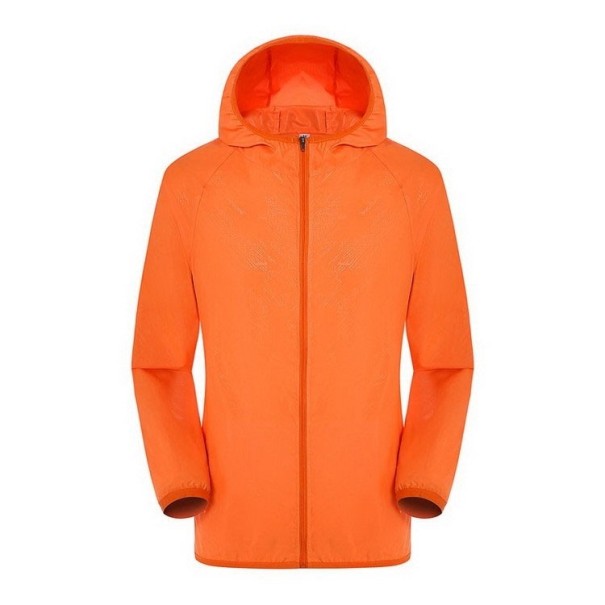 Wasserdichte Damenjacke J3223 orange S