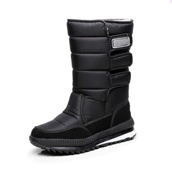 Wasserdichte Herren-Winterstiefel J2212 schwarz 45