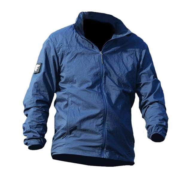 Wasserdichte Herrenjacke dunkelblau XL