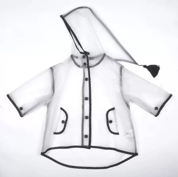 Wasserdichte Kinderjacke - Regenmantel 4