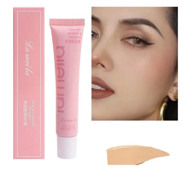 Wasserdichte, matte BB-Creme, feuchtigkeitsspendend, flüssiges Schatz-Make-up, langanhaltende Abdeckung von Hautunreinheiten, Concealer, Hautvereinheitlichungscreme, 15 ml Wheat