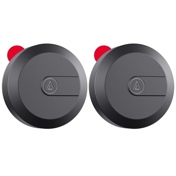 Wasserdichtes Apple AirTag Gehäuse mit Klebeetikett Halter 2 Stück für Fahrrad TV Drohne Kamera Auto und wasserdichte Abdeckung mit Drahtkabel für Gepäck Rucksack 1