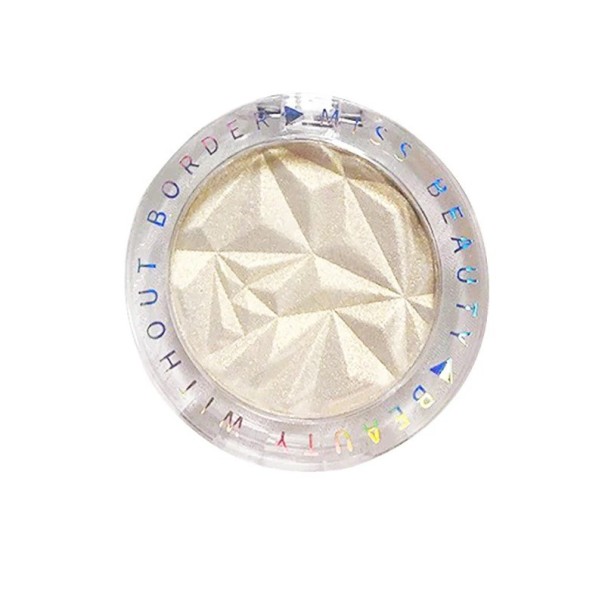 Wasserfester Gesichts-Highlighter-Puder, Perlen-Gesichtskontur-Aufhellungspalette, langanhaltender, glänzender Higlighter Champagne Gold