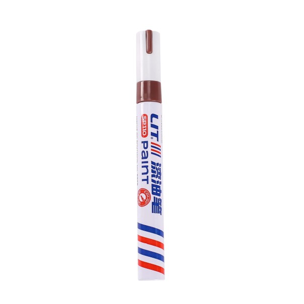 Wasserfester Stift zur Reparatur von Autokratzern Lackkorrekturstift Karosseriereparatur Autokosmetik Autodetaillierung braun