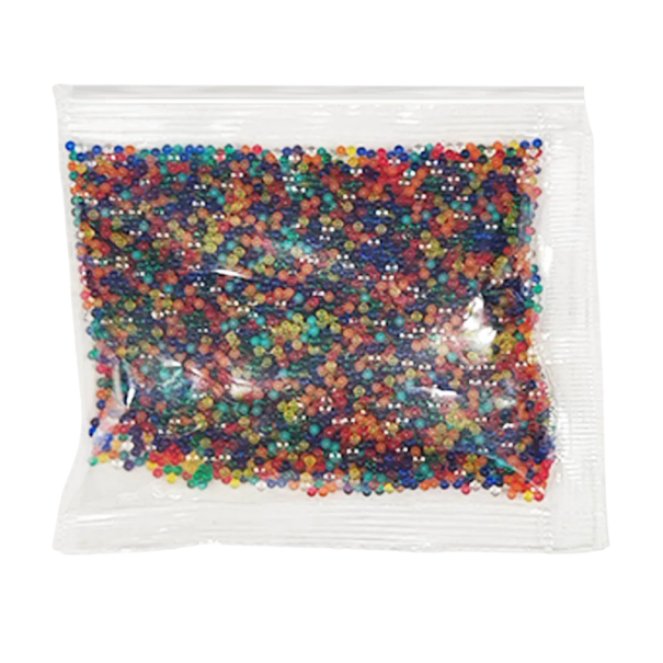 Wassergelbälle für Kinderpistolen 7–8 mm 10.000 Stück Bunte Gelgeschosse für Kinderballpistolen Wasserabsorbierende Gelpistolenmunition mehrfarbig