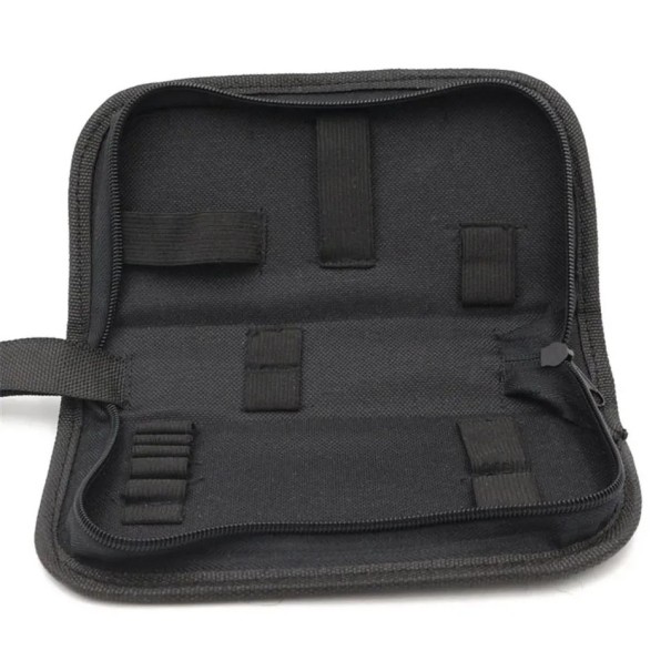 Waterdichte gereedschapskoffer 20,5 x 10 x 5 cm Oxford reparatietas Opbergzak voor elektriciens en doe-het-zelvers. 1