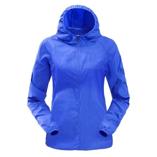 Waterdichte jas voor dames J2998 donkerblauw XL
