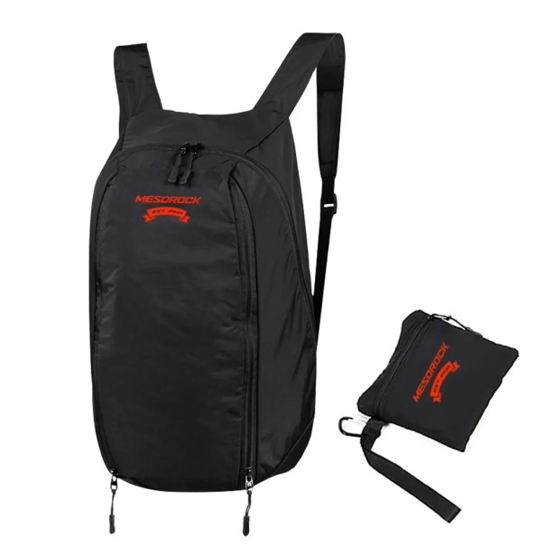 Waterdichte motorrugzak 24L opvouwbare nylon opbergtas voor helm en laptop Sportrugzak voor motorrijden en buitenactiviteiten 1