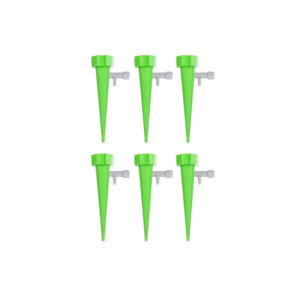 Watergeefpen voor bloempotten groen 6 st.