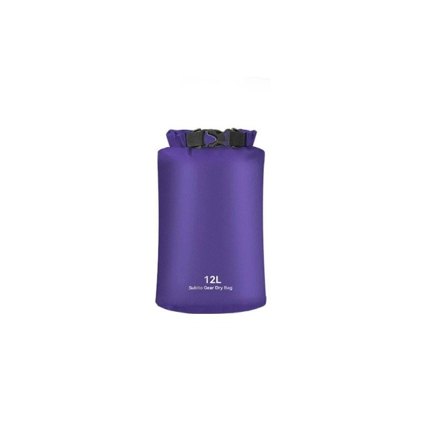 Waterproof Dry Bag 12l Purple Ultralight Waterproof Bag for Clothing for Swimming, Rafting, Kayaking, Outdoor Sports Bag for Water Adventures 1