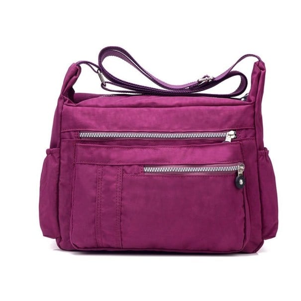 Waterproof Nappy Bag wine red