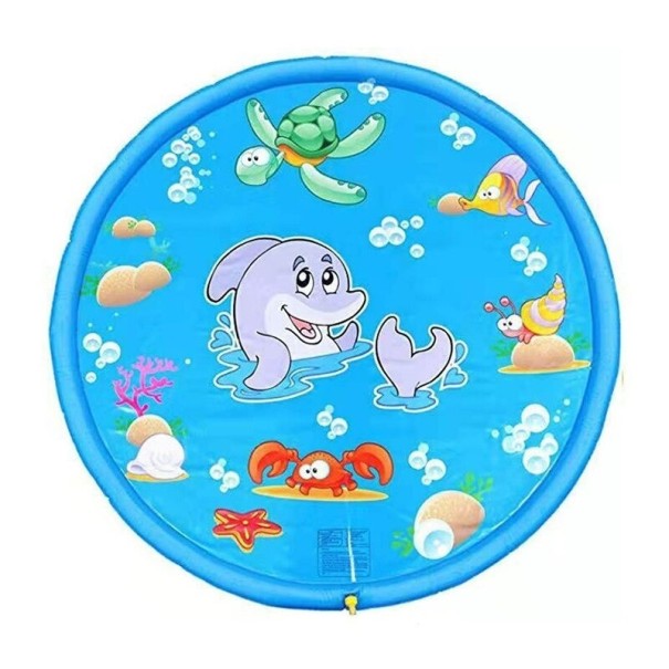 Waterspeelplaats voor kinderen lichtblauw