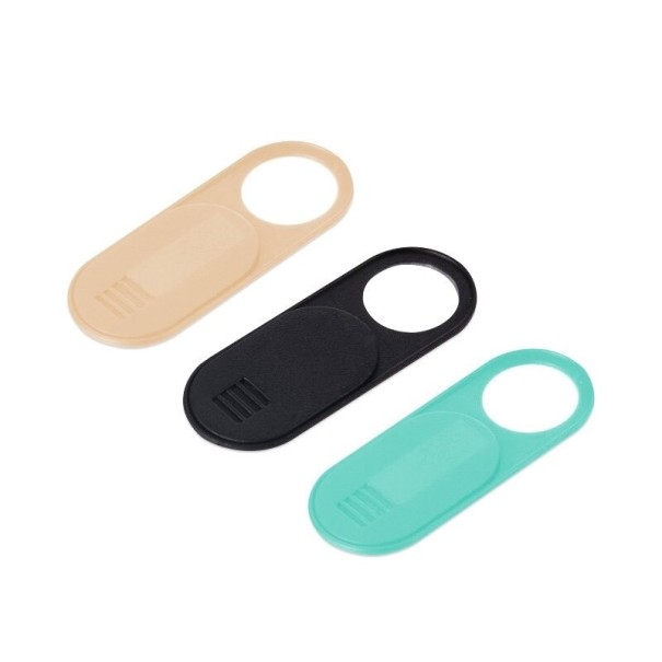 Webcam veiligheidskappen 3 stuks multicolor