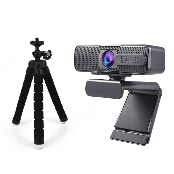 Webkamera so statívom K2378 čierna