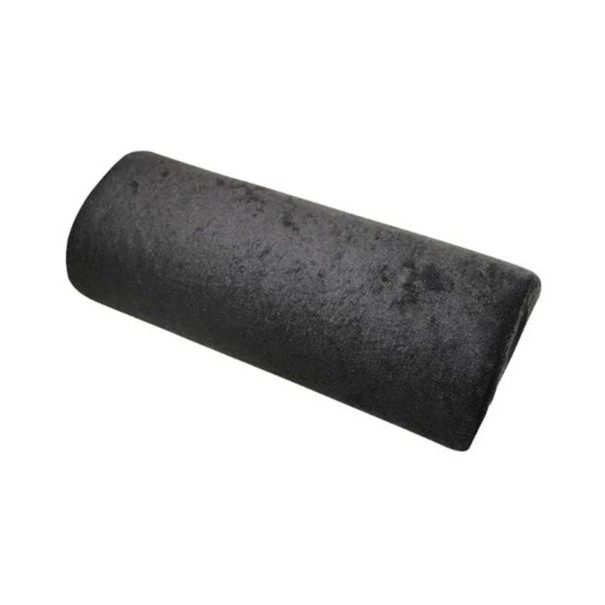 Weiche Handauflage 29 x 14 x 6,5 cm Professionelles Kissen für die Hände mit abnehmbarem Stoffbezug mit Reißverschluss für das Nageldesign schwarz