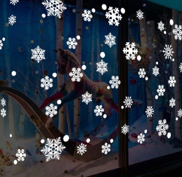 Weihnachts-Glasaufkleber 10