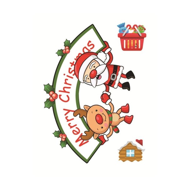 Weihnachtsaufkleber 2