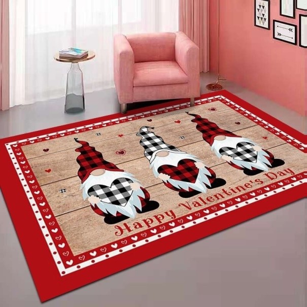 Weihnachtsteppich 140 x 200 cm 7