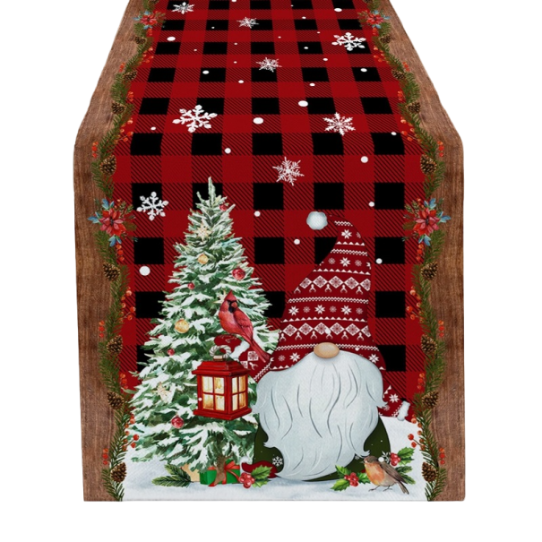 Weihnachtstischdeckenläufer 150 x 33 cm 6