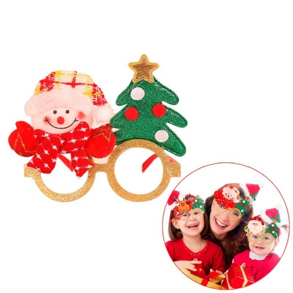 Weihnachtswitzige Brille 3