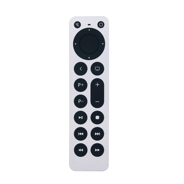 Weiße Ersatzfernbedienung für Apple TV, kompatible Fernbedienung für Apple TV 1 2 3 4, einfach zu bedienende tragbare Fernbedienung, Heimelektronik 1