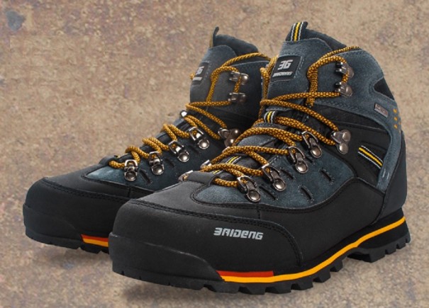 Werkschoenen voor heren geel 46