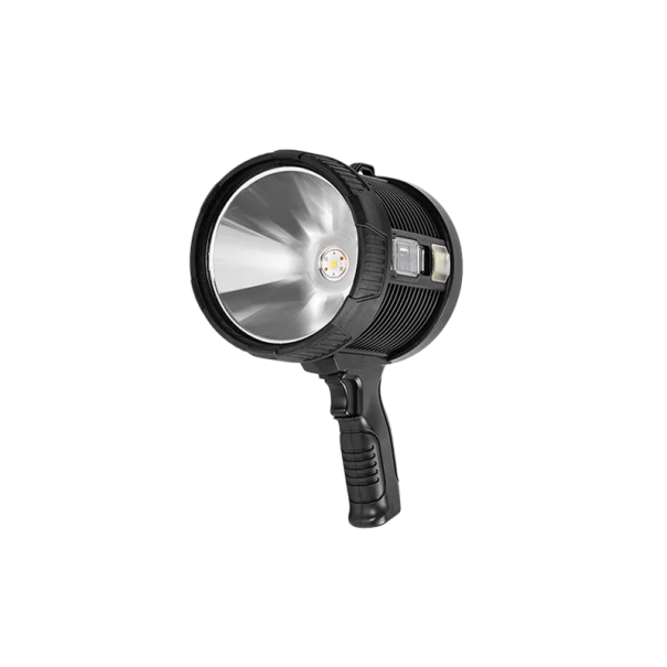 Wiederaufladbarer LED-Strahler 900000 lm 10000 Ah P90 USB solar 15 x 8,3 x 12 cm schwarz tragbare Taschenlampe für Camping und Außenanwendung