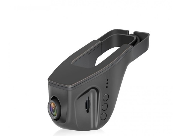 WiFi Dash Camera for Car Behind Rear-View Mirror Full HD 1080p 140° Field of View Connection with Android Phone Supports micro SD Card up to 32 GB 1